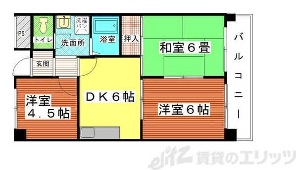 リバーサイド上野の物件間取画像
